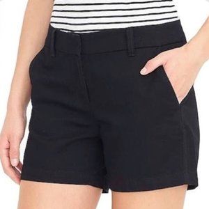 J Crew 3" Chino Shorts - Black